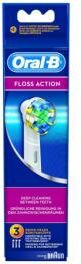 Braun Recambio Cabezales para cepillo de dientes Braun Oral-B Floss Action EB25-3 Braun Recambio Cabezales para cepillo de dientes Braun Oral-B Floss Action EB25-3