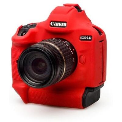 Funda silicona Easycover para Canon 1DX MARK II roja Funda silicona Easycover para Canon 1DX MARK II roja