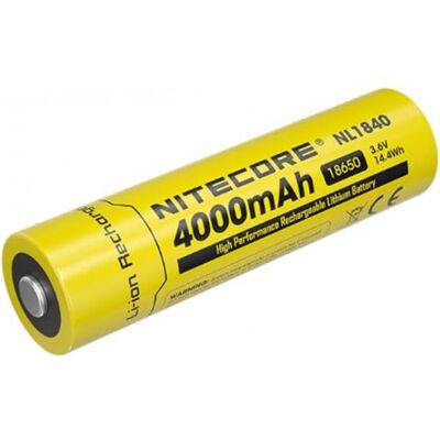 Nitecore NL1840 - Batería 18650 - 4000mAh - Recargable Nitecore NL1840 - Batería 18650 - 4000mAh - Recargable