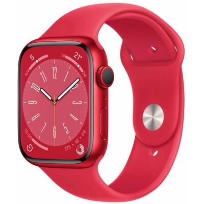 Apple Watch Series 8 GPS + Cellular 45mm Aluminio Rojo (MNKA3TY/A) Apple Watch Series 8 GPS + Cellular 45mm Aluminio Rojo (MNKA3TY/A)