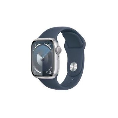 Apple Watch Series 9 GPS 41mm Plata Correa Azul M/L (MR913QL/A) Apple Watch Series 9 GPS 41mm Plata Correa Azul M/L (MR913QL/A)