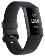 Fitbit Pulsera de actividad Fitbit Charge 3 FB409 Negro / Aluminio Color Grafito Fitbit Pulsera de actividad Fitbit Charge 3 FB409 Negro / Aluminio Color Grafito