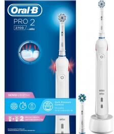 Braun Cepillo Dental Braun PRO2700 Blanco Braun Cepillo Dental Braun PRO2700 Blanco