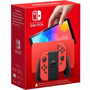 Nintendo Switch OLED Rojo (edición Mario)