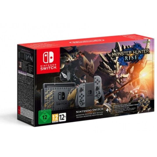 Consola Nintendo Switch  + Monster Hunter Rise