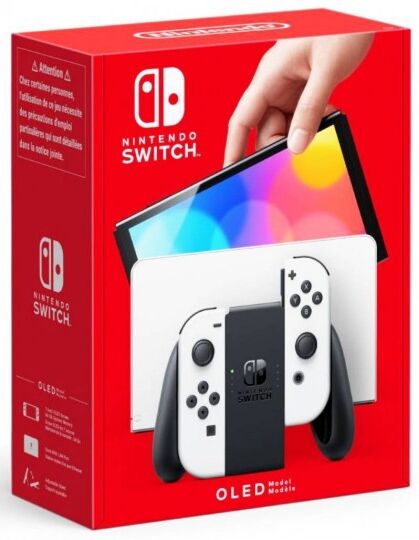 Consola Nintendo Switch OLED Blanca