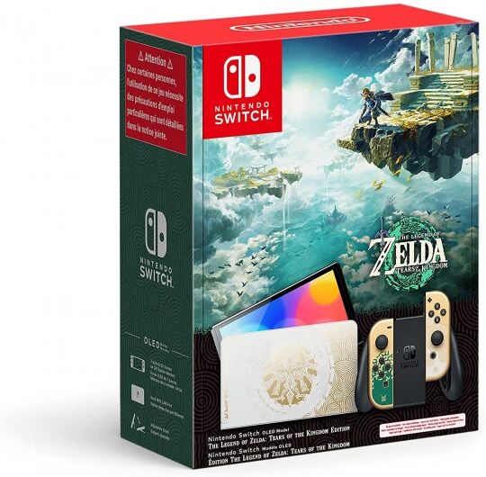 Consola Nintendo Switch OLED The legend of Zelda