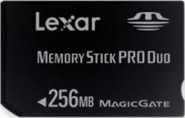 Lexar Tarjeta Memory Stick Pro Duo 256mb Lexar Tarjeta Memory Stick Pro Duo 256mb