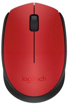 Ratón inalámbrico Logitech M171 Rojo