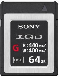 Sony Tarjeta Profesional Sony QD-G64E Serie G XQD 2.0 64GB 440MB/s Sony Tarjeta Profesional Sony QD-G64E Serie G XQD 2.0 64GB 440MB/s