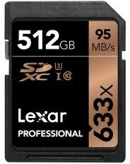Lexar Tarjeta Lexar Profesional SD 633x de 512GB Lexar Tarjeta Lexar Profesional SD 633x de 512GB
