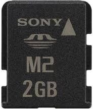 Sony Tarjeta Sony ms micro M2 2GB+Adap.usb