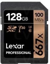 Lexar Tarjeta Lexar Professional 667x SDXC UHS-I 128GB Lexar Tarjeta Lexar Professional 667x SDXC UHS-I 128GB