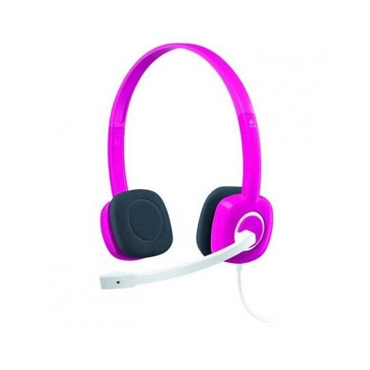 Auriculares Logitech Stereo Headset H150 Rosa