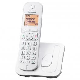 Panasonic Teléfono inalámbrico digital Panasonic KX-TGC210 Blanco Panasonic Teléfono inalámbrico digital Panasonic KX-TGC210 Blanco