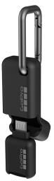 Gopro Lector de tarjetas microSD portátil Quik Key (Micro-USB) Gopro Lector de tarjetas microSD portátil Quik Key (Micro-USB)
