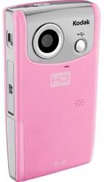 Kodak Videocámara de bolsillo Kodak Zi6 rosa Kodak Videocámara de bolsillo Kodak Zi6 rosa