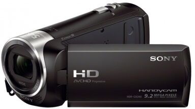 Videocámara Sony HDRCX240E Negro