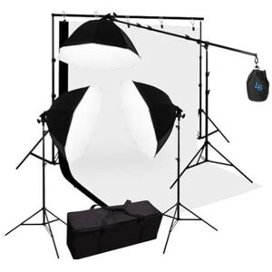 Ultrapix Kit de fotografía para estudio UPFK-PKBG04 Ultrapix Kit de fotografía para estudio UPFK-PKBG04