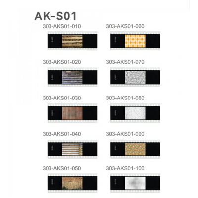 Set de máscaras de proyección Godox AK-S01 - Diapositivas creativas para AK-R21 Set de máscaras de proyección Godox AK-S01 - Diapositivas creativas para AK-R21