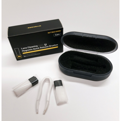 Kit 2 Cepillos Magnéticos De Liberación Rápida Para Limpieza De Lentes Nitecore Kit 2 Cepillos Magnéticos De Liberación Rápida Para Limpieza De Lentes Nitecore