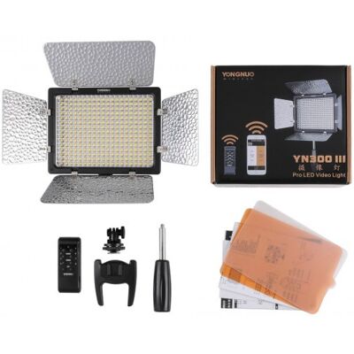 Lámpara de Video Yongnuo YN300 III - Ajustable 3200-5500K - Luz de Video Lámpara de Video Yongnuo YN300 III - Ajustable 3200-5500K - Luz de Video