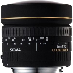 Sigma 8mm f/3.5 EX DG ojo de pez circular para Canon