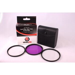 Kit de 3 filtros 67MM Ultrapix: Soft focus, star y FLD