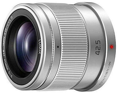 Objetivo Panasonic Lumix G 42.5MM F1.7 ASPH Poweri OIS Plata