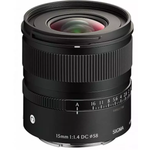Sigma 15mm f/1.4 DC Contemporary - Gran angular compacto para Sony E Sigma 15mm f/1.4 DC Contemporary - Gran angular compacto para Sony E