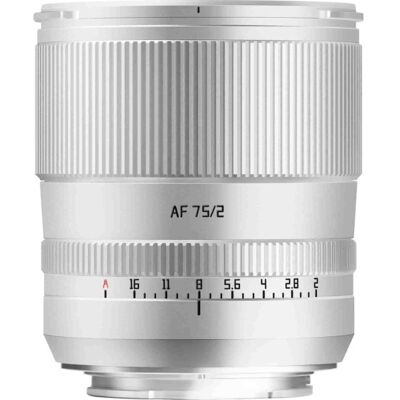 Objetivo TTARTISAN AF75mm F2 Fuji X silver Objetivo TTARTISAN AF75mm F2 Fuji X silver