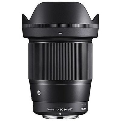 Sigma 16mm F1.4 DC DN Contemporary para Canon EF-M Sigma 16mm F1.4 DC DN Contemporary para Canon EF-M