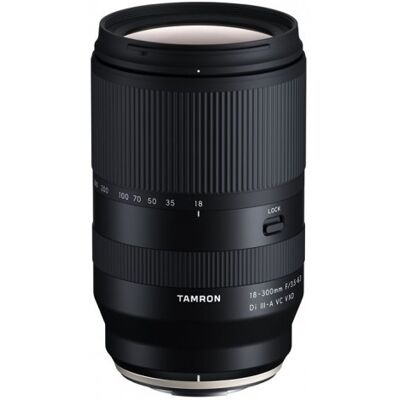 Objetivo Tamron 18-300mm F/3.5-6.3 Di III-A VC VXD para Sony E Objetivo Tamron 18-300mm F/3.5-6.3 Di III-A VC VXD para Sony E