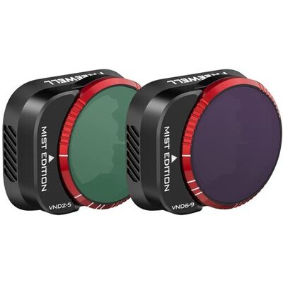 Freewell Mist Edition Variable ND 2-5 Stop y 6-9 Stop Filters para DJI Mini 3 Pro (paquete de 2) Freewell Mist Edition Variable ND 2-5 Stop y 6-9 Stop Filters para DJI Mini 3 Pro (paquete de 2)