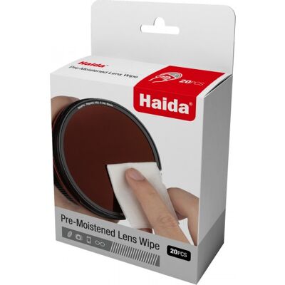 Haida toallitas húmedas para lentes Haida toallitas húmedas para lentes