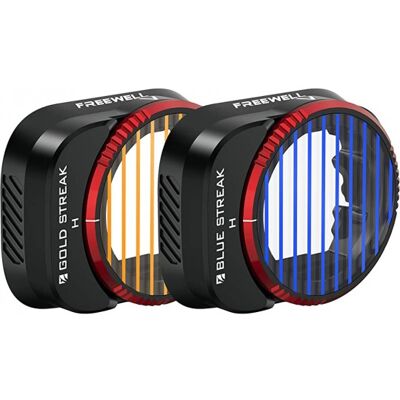 Freewell filtro de efecto anamórfico azul y dorado para DJI MINI 3 PRO Freewell filtro de efecto anamórfico azul y dorado para DJI MINI 3 PRO
