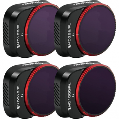 Juego de filtros Freewell ND/PL para DJI Mini 3 y Mini 3 Pro (Pack de 4) Juego de filtros Freewell ND/PL para DJI Mini 3 y Mini 3 Pro (Pack de 4)