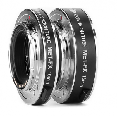 Commlite Tubo de extensión Macro automático para montura Fuji X Commlite Tubo de extensión Macro automático para montura Fuji X
