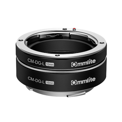 Commlite Tubo de extensión macro automático para montura L Commlite Tubo de extensión macro automático para montura L