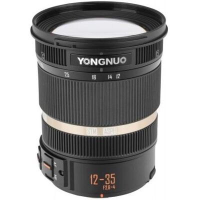 Objetivo Yongnuo YN12-35mm F2.8-4 para Micro 4/3 Objetivo Yongnuo YN12-35mm F2.8-4 para Micro 4/3