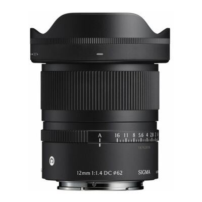 Objetivo Sigma 12mm F1.4 DC Contemporary para Sony E Objetivo Sigma 12mm F1.4 DC Contemporary para Sony E