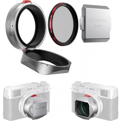 Freewell Fuji X100 series real lens Hood silver Freewell Fuji X100 series real lens Hood silver