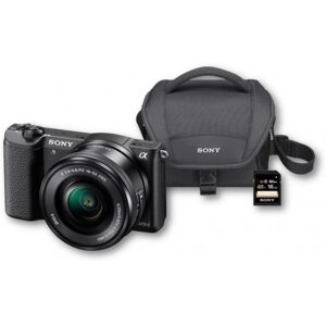 Sony Alpha ILCE 6000 + 16-50mm + Funda + Tarjeta 16Gb