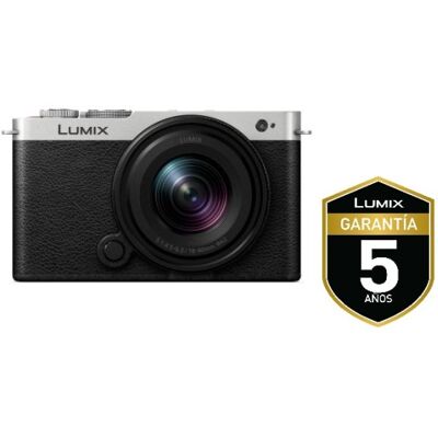Cámara Panasonic Lumix DC-S9 + Objetivo Lumix 18-40mm Negro y plata Cámara Panasonic Lumix DC-S9 + Objetivo Lumix 18-40mm Negro y plata