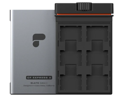 Polarpro Funda Para Tarjetas CF Slate CFEA Edition II Mountain  Color Gris