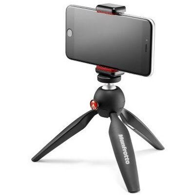 Mini Tripode Manfrotto MKPIXICLAMP para Smartphone Mini Tripode Manfrotto MKPIXICLAMP para Smartphone
