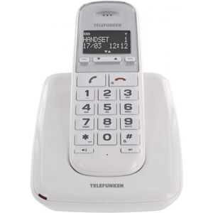 Teléfono Inalámbrico Telefunken TD301 Blanco