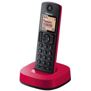 Teléfono inalámbrico digital Panasonic KXTGC310 rojo