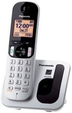 Teléfono inalámbrico digital Panasonic KX-TGC210 Gris