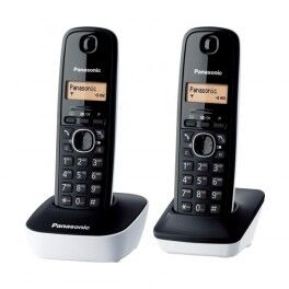 Panasonic Telefono inalámbrico Panasonic KX-TG1612 DUO Blanco